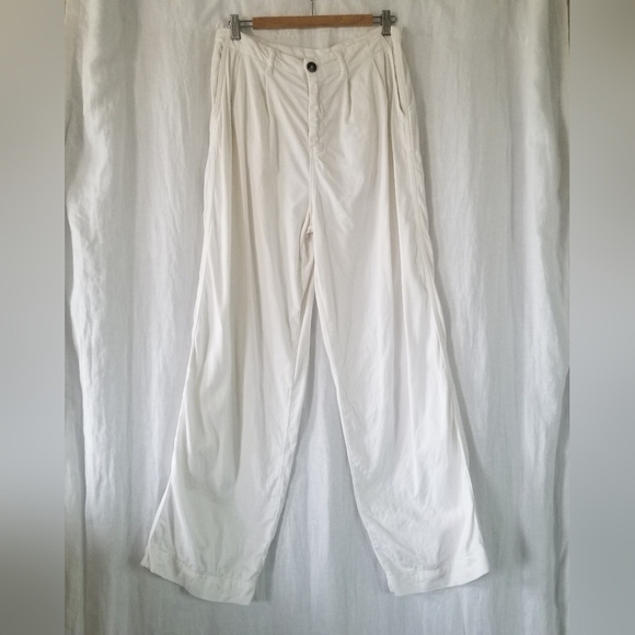 Free People | High Waisted Front Pleated Pants - Picture 1 of 7